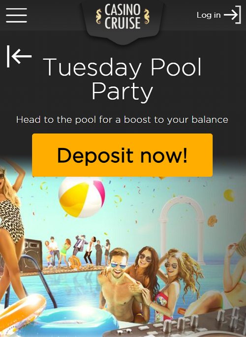 casino cruise weekly promotion