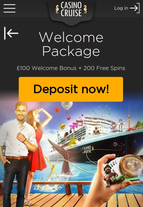 casino cruise welcome offer