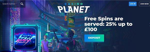 casino planet free spins
