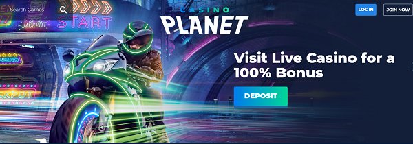 casino planet live bonus