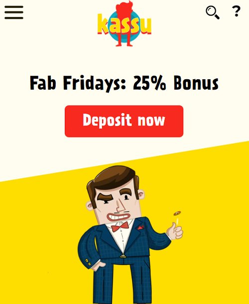kassu casino reload bonus
