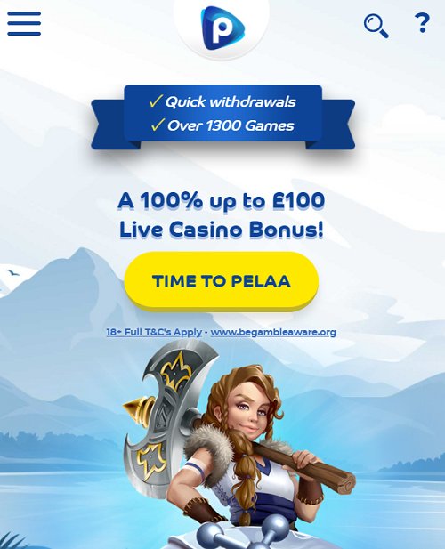 pelaa casino live bonus