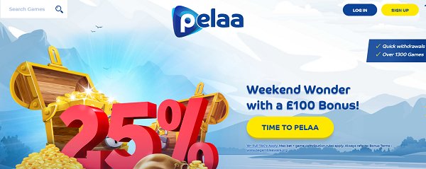 pelaa casino weekend promotion