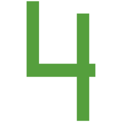 Number four green